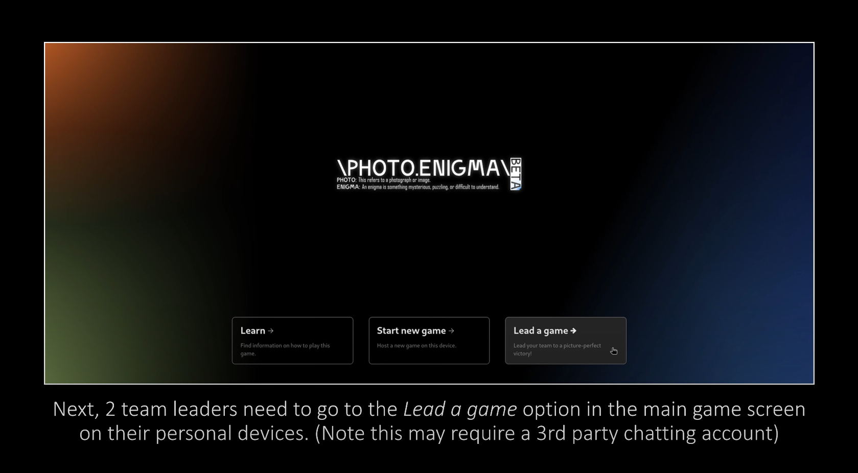 Photo Enigma